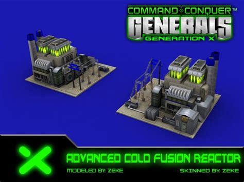 Advanced Cold Fusion Reactor image - Generation X mod for C&C: Generals Zero Hour - ModDB