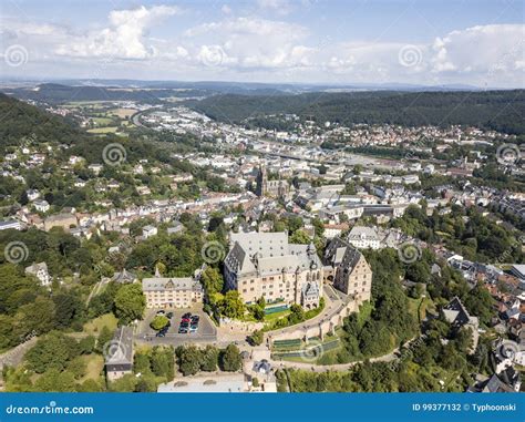 Old Town of Marburg, Germany Stock Photo - Image of german, castle: 99377132