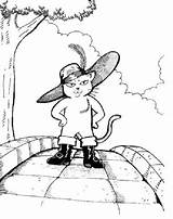 Puss In Boots Coloring Pages sketch template