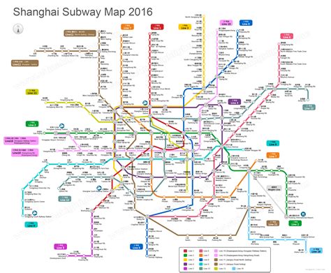 Shanghai Subway Map