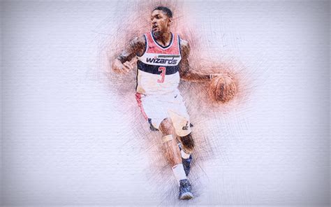 Download wallpapers Bradley Beal, 4k, artwork, basketball stars ...