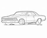 1972 Chevelle Coloring Pages sketch template