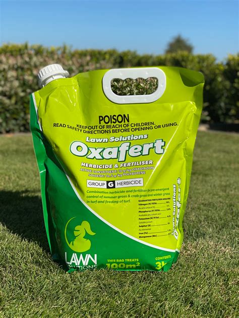 Oxafert Pre-Emergent Herbicide & Fertiliser - 3kg – Green Life Turf