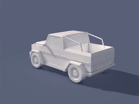 Low Poly Car on Behance