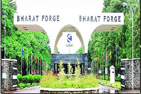 Bharat Forge up nearly 5% as JV firm bags $100 million contract ...