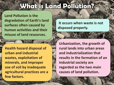 Causes Of Land Pollution : Soil Pollution: Sources, Management Strategies and Health ...