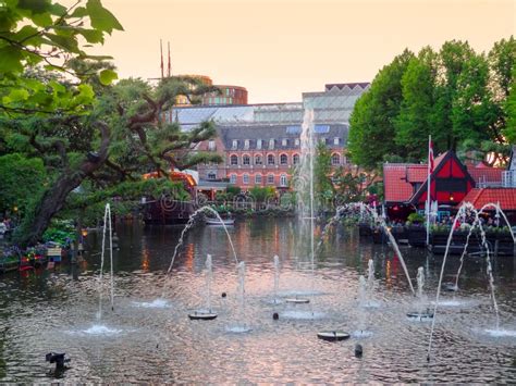 Evening Scenery in Copenhagen Stock Photo - Image of copenhagen, facade: 74771562