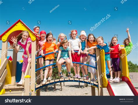 Funny Children Outdoors Stock Photo 197363645 | Shutterstock