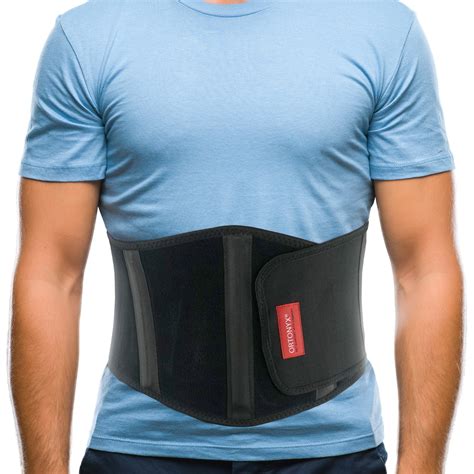 ORTONYX Ergonomic Umbilical Hernia Belt for Men and Women - Abdominal Support Binder with ...