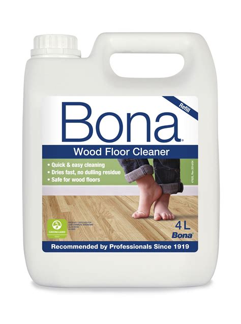 Bona Wood Floor Cleaner 4L Refil for Spray | Cleaning