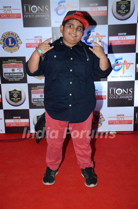 Akshat Singh at Lion Gold Awards Media