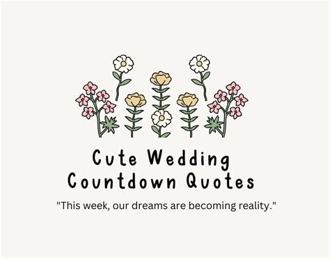 150+ Wedding Countdown Quotes for Every Achievement