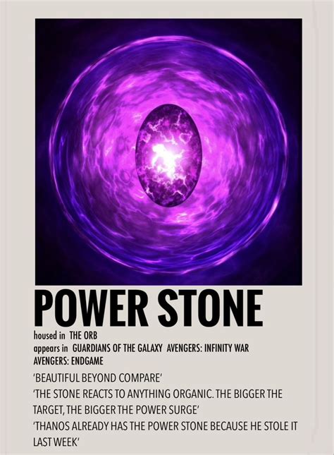 The power stone by Millie | Marvel superhero posters, Marvel avengers movies, Avengers poster