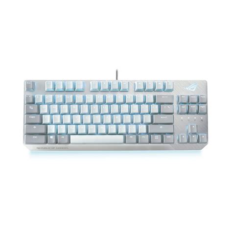 Buy ASUS ROG Strix NX TKL Moonlight White Mechanical RGB Gaming Keyboard (German Layout, Wired ...