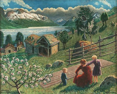 Painting Norway: Beloved artworks of Norway by Nikolai Astrup | Creative Boom