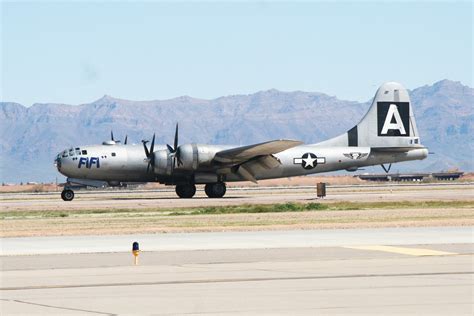 History in flight: Last operational B-29 Superfortress bomber visits Mesa – Cronkite News