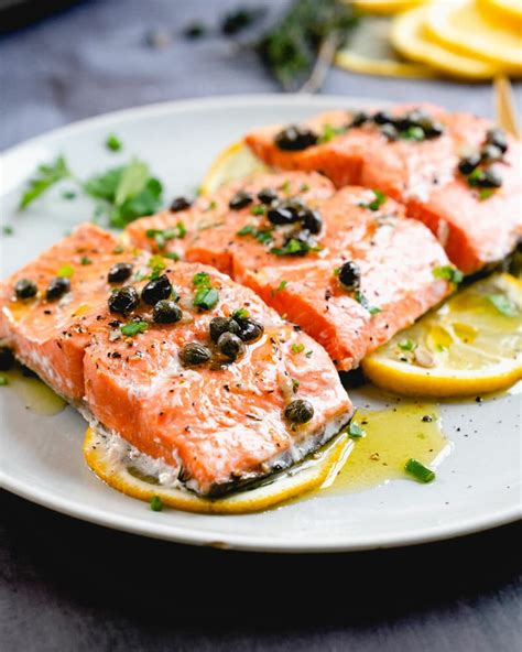 Salmon with Capers – A Couple Cooks