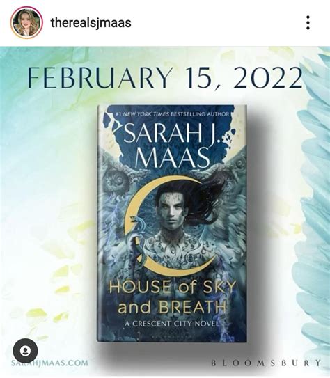 The cover for A House of Sky and Breath revealed! : r/SarahJMaas