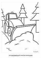 Free Snow Plow Coloring Page  Printables Kidadl sketch template