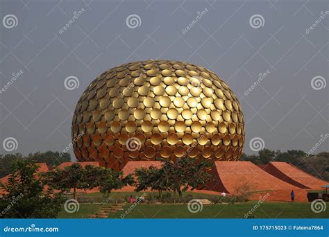 Matrimandir Inside Auroville In Puducherry, India Tour Stock Photography | CartoonDealer.com ...