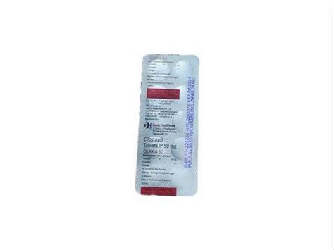 Cilostazol 50 mg. Tab at Rs 259.00/box | Tab Cilostazol 50mg in Faridabad | ID: 2850389755697