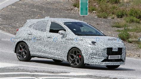 2024 Ford Puma ST Facelift Spied For The First Time