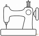 Sewing Machine coloring page  Free Printable Coloring Pages sketch template