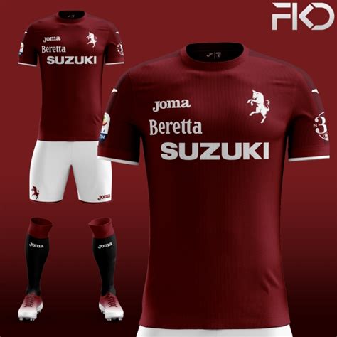 Torino FC Joma Home Kit