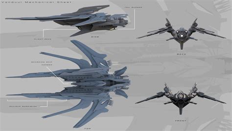 Vanduul Bomber, Eddie Del Rio on ArtStation at https://www.artstation ...