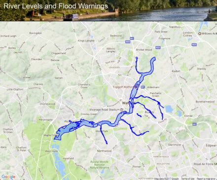 Middle River Colne :: Flood alerts and warnings :: the UK River Levels ...