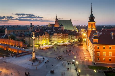 Castle Square, Warsaw, Poland - Emerging Europe