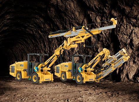 Komatsu unveils innovative common platform small underground hard rock ...