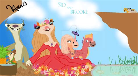 Ice Age Collision Course Sid and Brooke by Vixen211 on DeviantArt