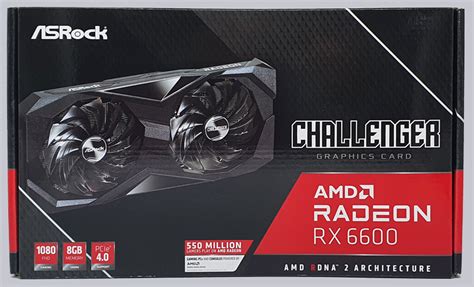 ASRock Radeon RX 6600 Challenger D 8G Review