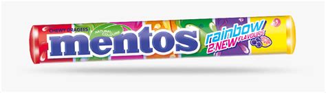 Mentos Rainbow - Mentos, HD Png Download - kindpng