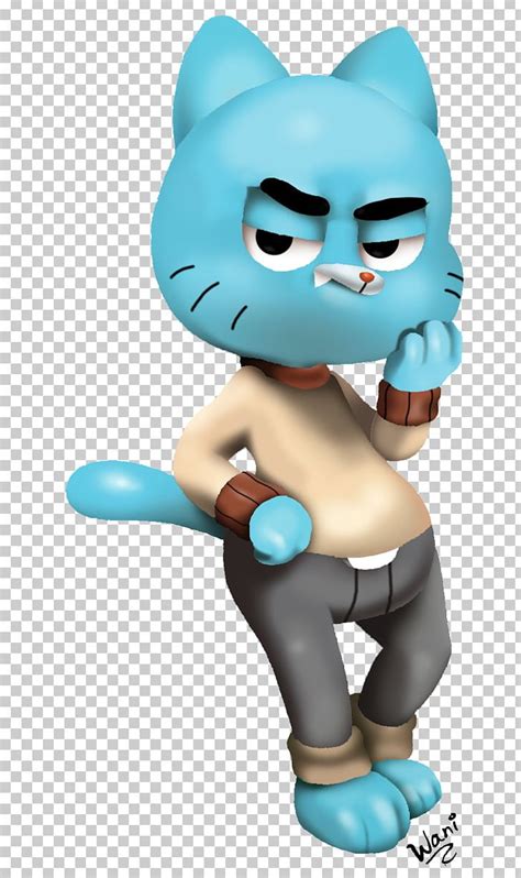 Gumball Watterson Fan Art Nicole Watterson PNG, Clipart, Action Figure, Air, Amazing World Of ...