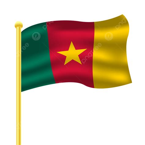 Cameroon Waving Flag, Cameroon Flag, Cameroon, Cameroon Day PNG Transparent Clipart Image and ...