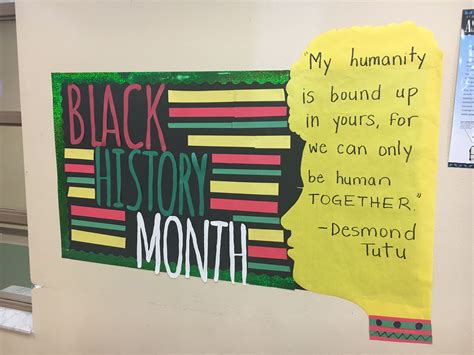 Black History Month Bulletin Board Printables