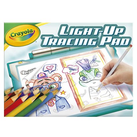 Crayola Light Up Tracing Pad Teal, Kids Drawing Tablet, Kids Toys ...