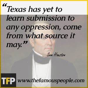 Sam Houston Quotes. QuotesGram