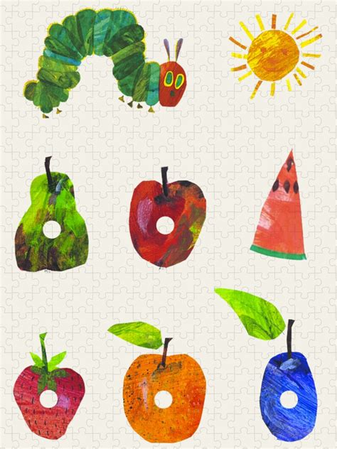 The very hungry caterpillar Jigsaw Puzzle by The Gallery - Pixels