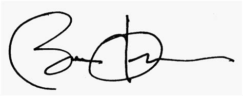 Barack Obama Signature Png - President Barack Obama Signature, Transparent Png , Transparent Png ...