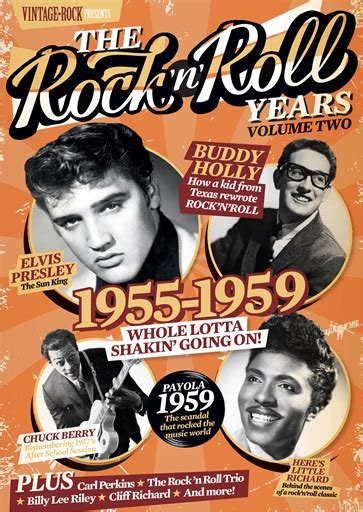 Vintage Rock Presents Magazine - The Rock'n'Roll Years 1955-1959 Back Issue