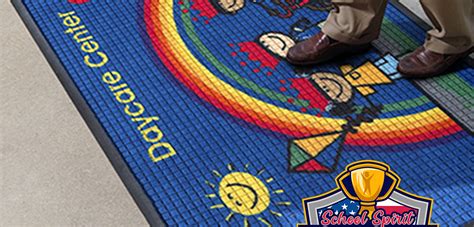 School Logo Floor Mats and Waterhog Mats: The Perfect Combination - School Spirit Builders, LLC