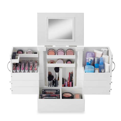 Lori Greiner Deluxe Cosmetic Organizer Box | Bed Bath & Beyond | Makeup ...