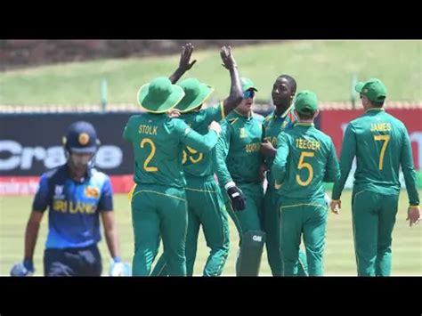 South Africa v Sri Lanka | Match Highlights | ICC U19 World Cup | SuperSport