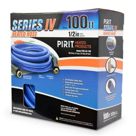 PIRIT 100' Series IV Heated Water Hose - PWL-04-100 | Blain's Farm & Fleet