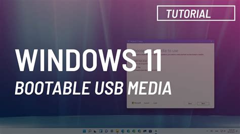 Windows 11: Create a bootable USB flash drive (Official) - YouTube