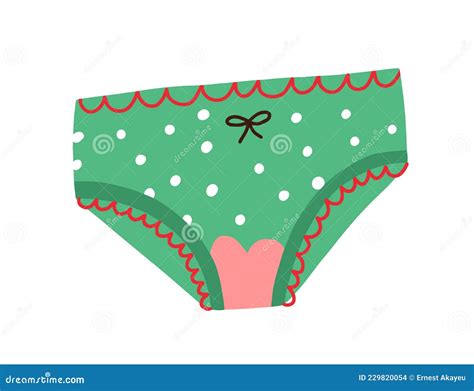 Panties With Menstruation Blood Stain. First Menstrual Period, Menarche Concept. Female ...