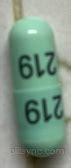 GREEN CAPSULE 219 - cephalexin Oral Capsule Pill Images